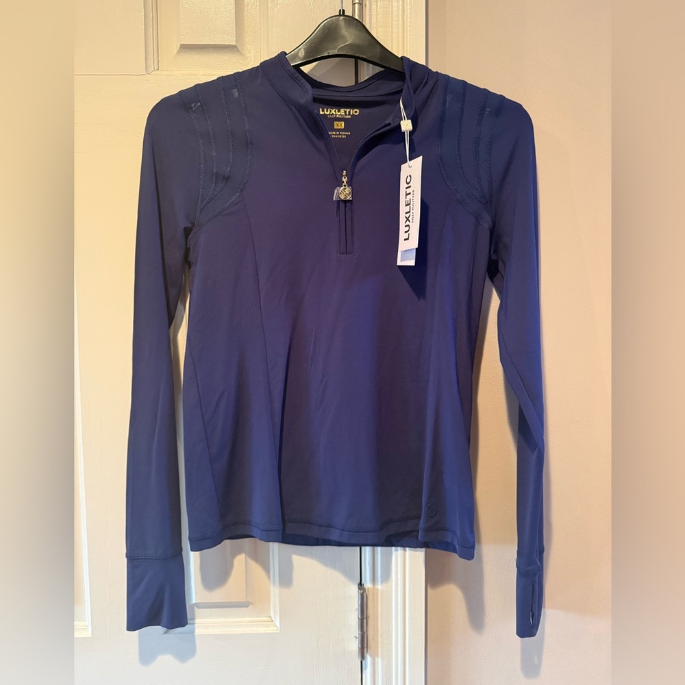 Lilly Pulitzer Islandia Half Zip Sunguard